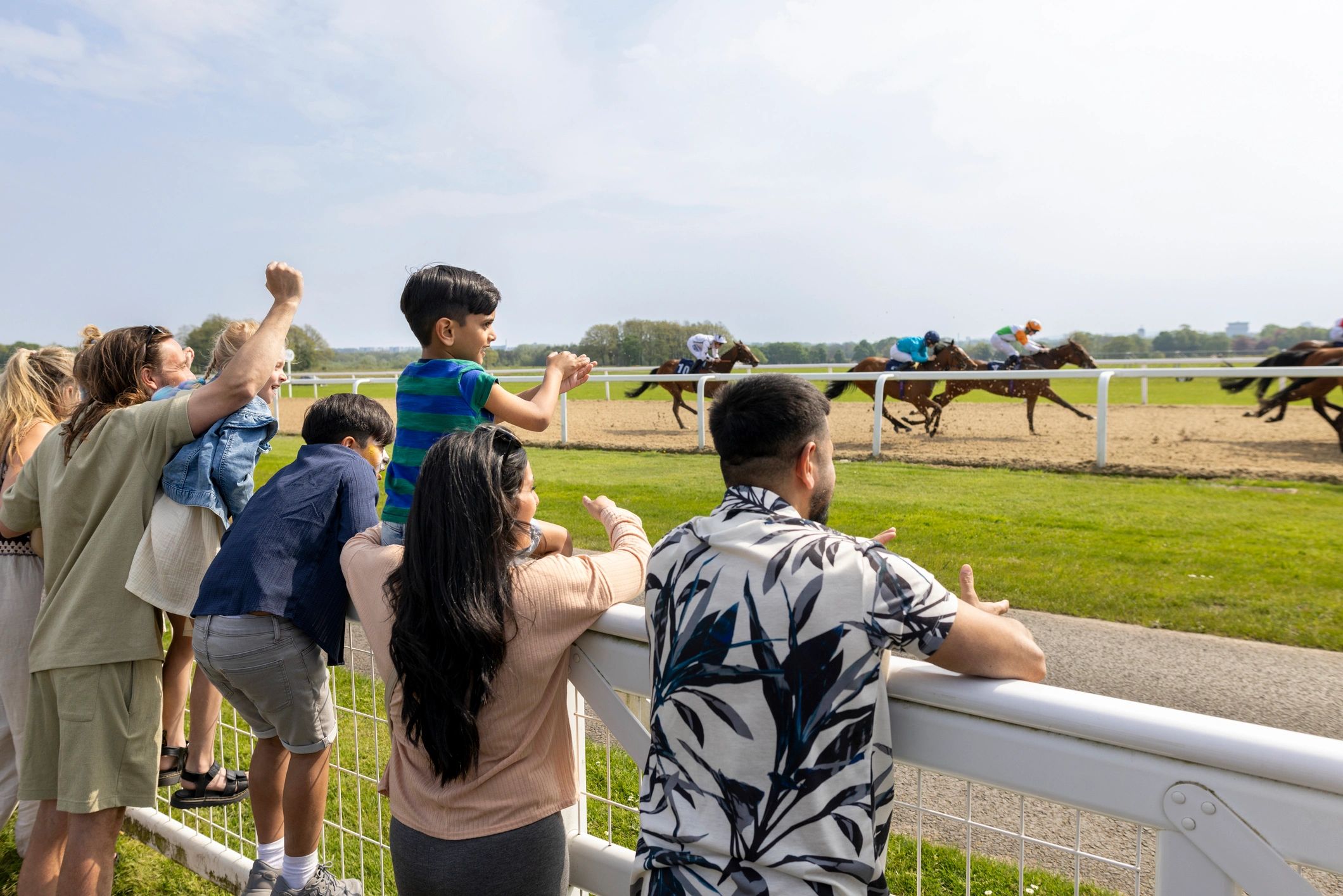 Equestrian event audience and horse show atmosphere